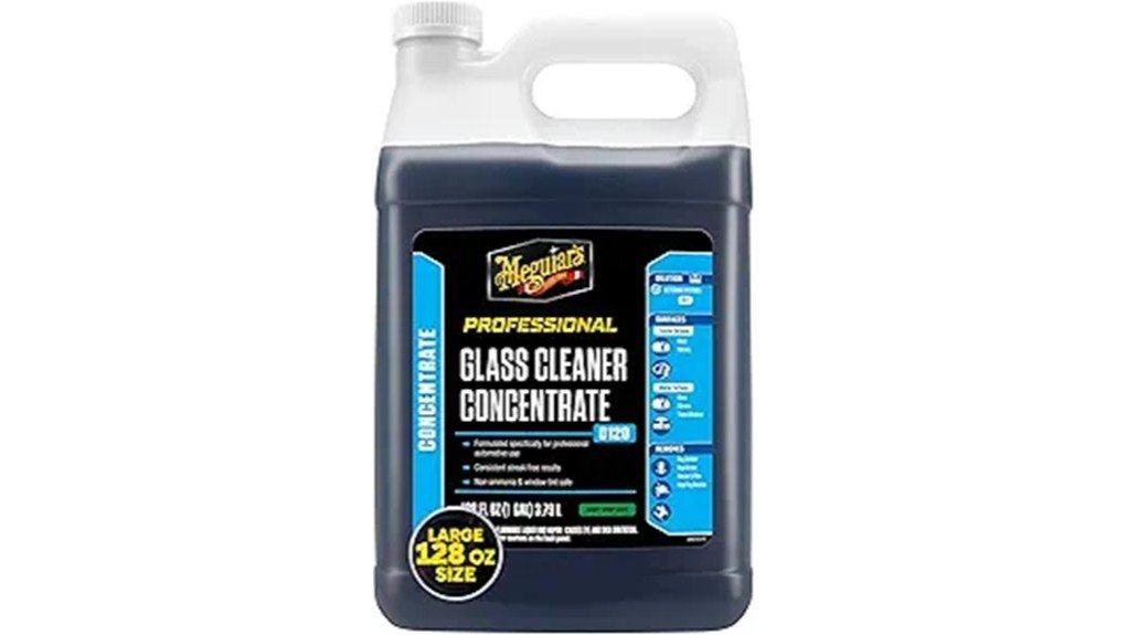 effective glass cleaning solution