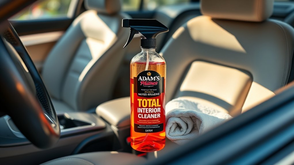 effective interior cleaner technique