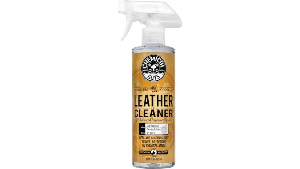 effective leather cleaning solution