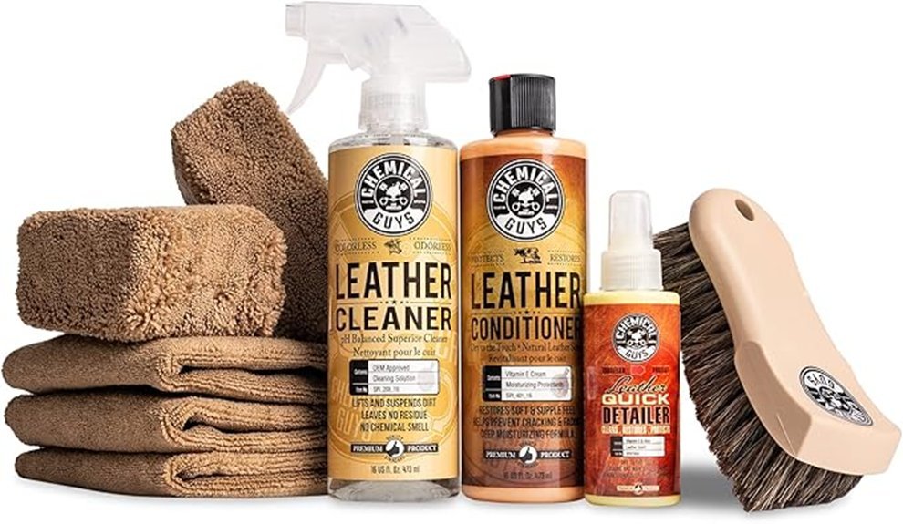 effective leather cleaning solution