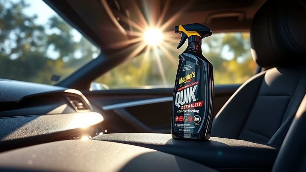 effective non greasy interior cleaner