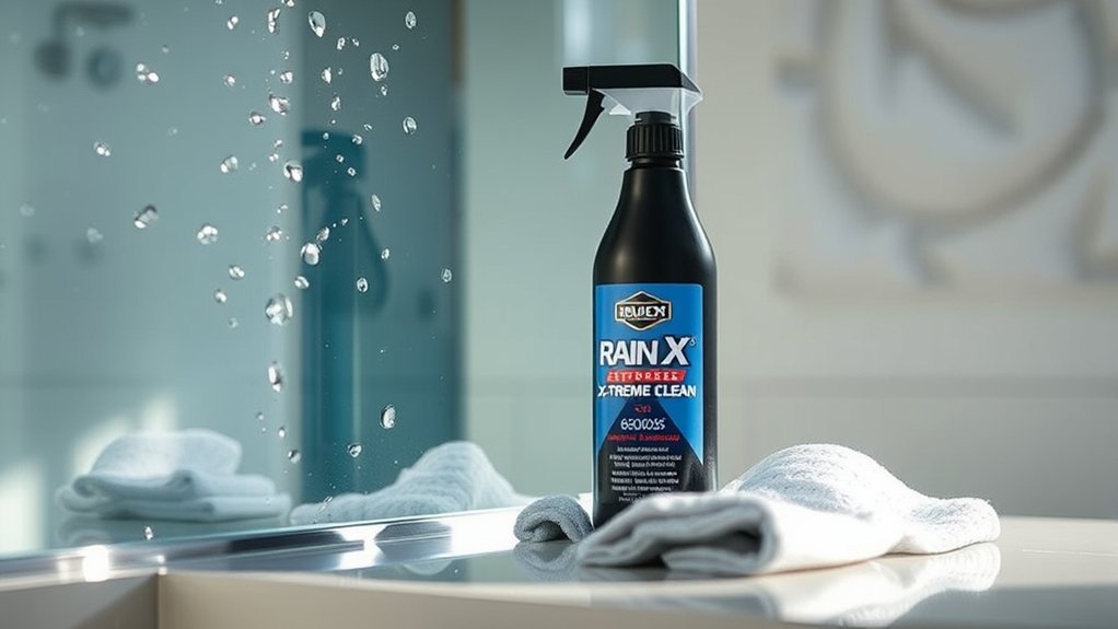 effective shower door cleaning