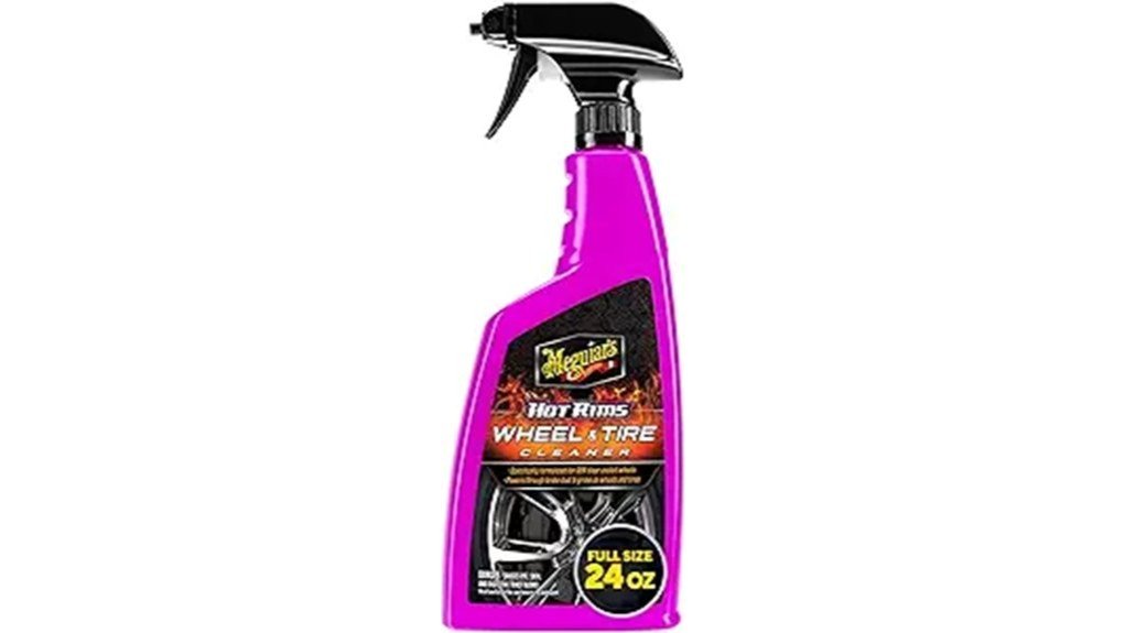 effective wheel and tire cleaner