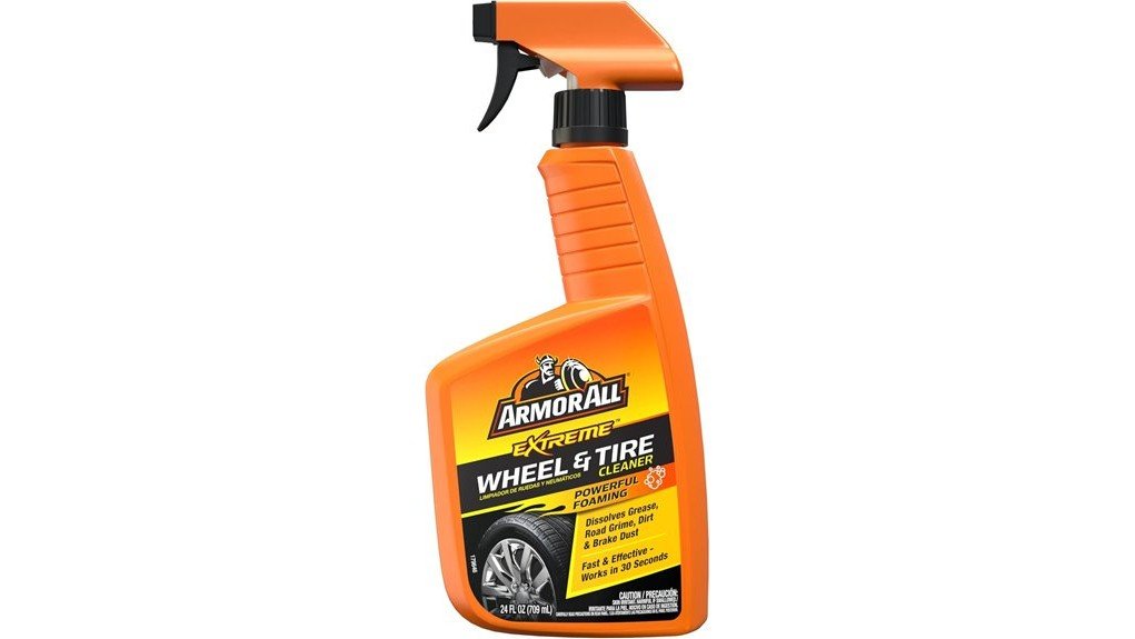 effective wheel and tire cleaner