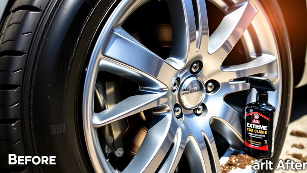 effective wheel and tire cleaner