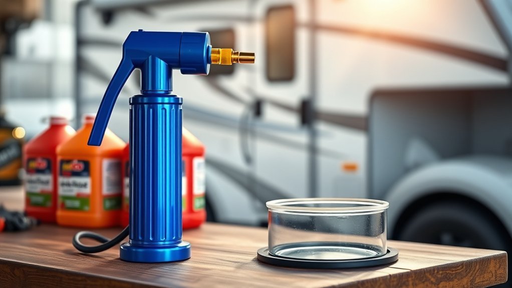 efficient rv winterization process