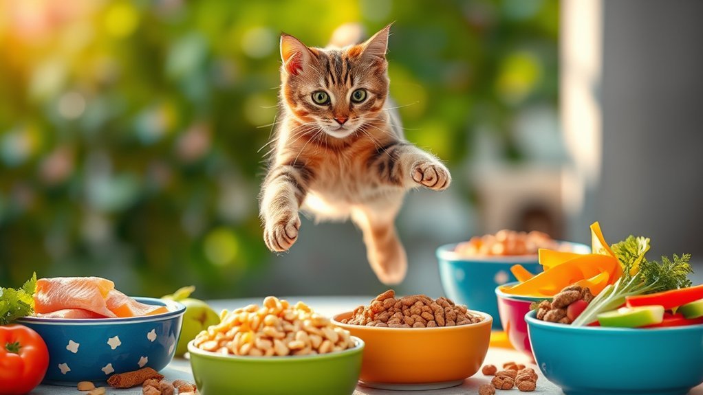 energizing food for active cats
