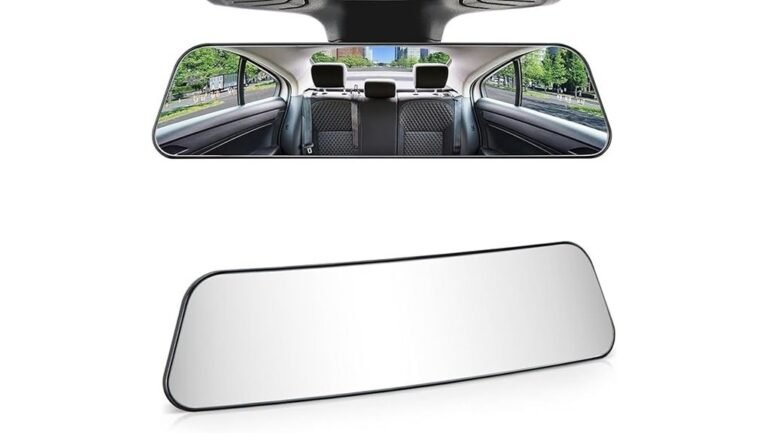 enhanced safety rearview mirror