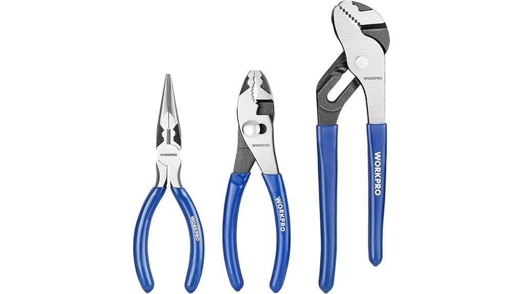 essential diy pliers set