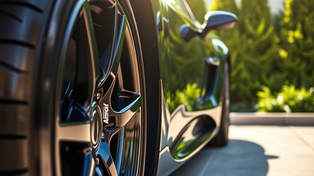 exceptional tire shine protection