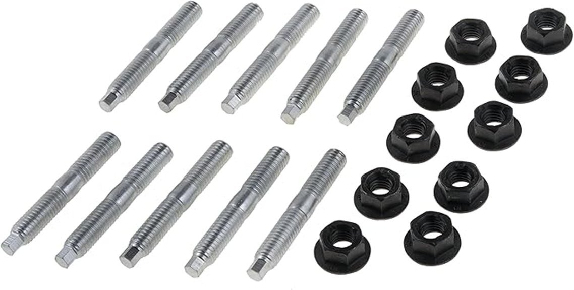 exhaust manifold hardware review