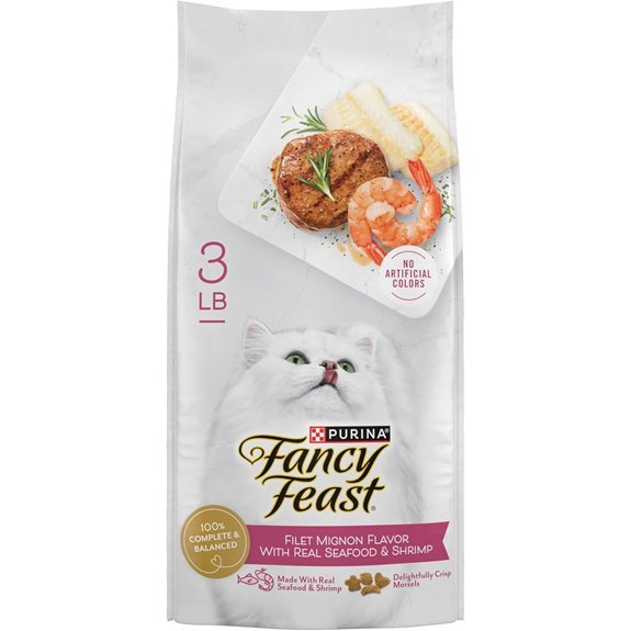 Purina Fancy Feast Dry Cat Food - 3 lb