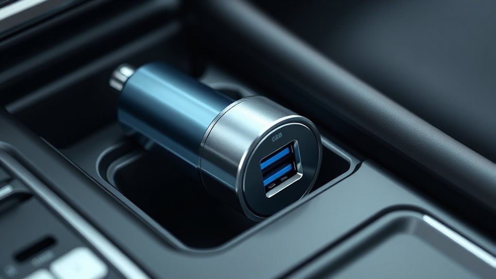 fast dual device car charger
