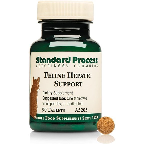 Standard Process Feline Hepatic Support Supplement (90 Tablets)