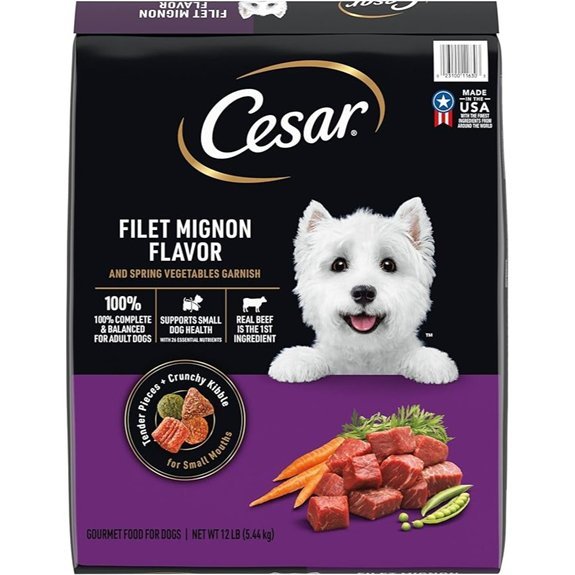 Cesar Small Breed Dry Dog Food Filet Mignon Flavor