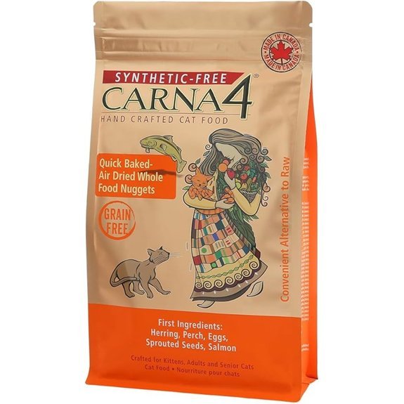 CARNA4 All Life Stages Fish Formula Dry Cat Food (4lbs Fish)