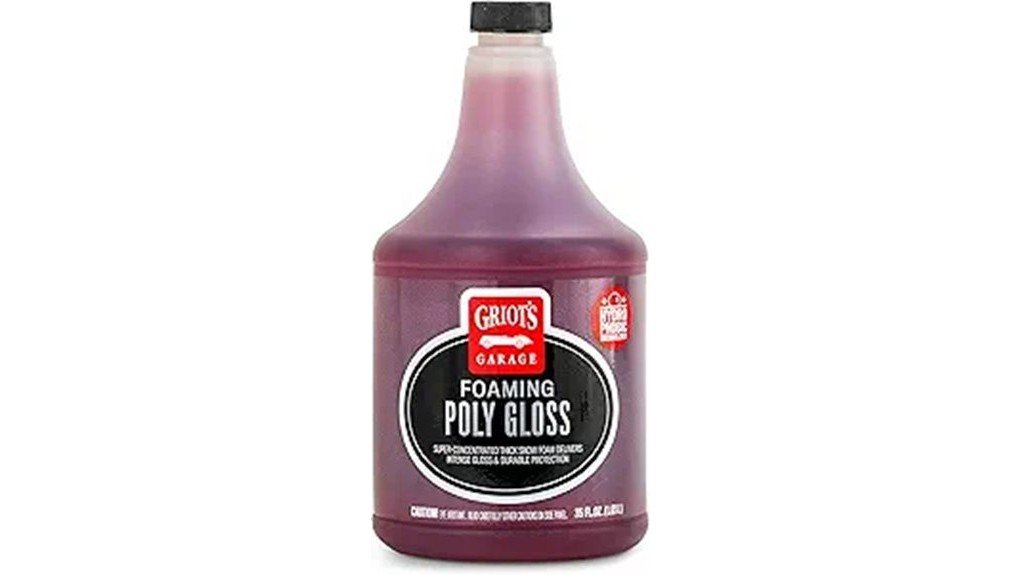 foaming poly gloss review