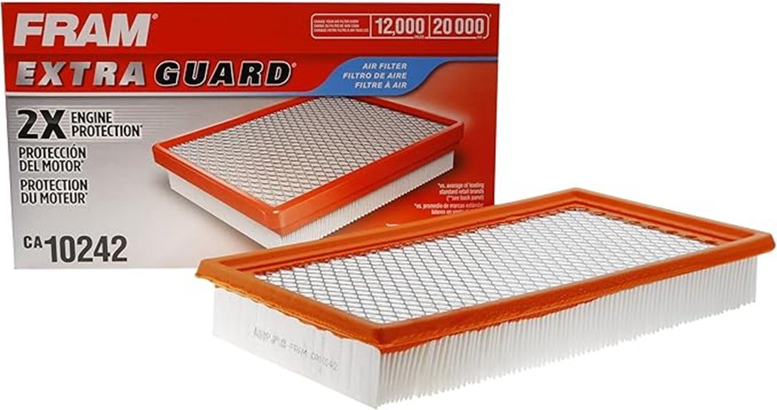 fram air filter review