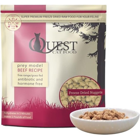 Quest Freeze-Dried Raw Cat Food - Beef Recipe