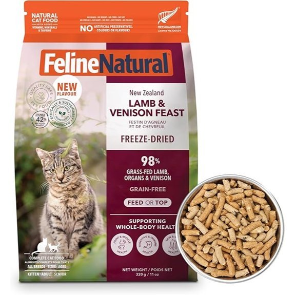 Feline Natural Freeze Dried Cat Food (11 oz)