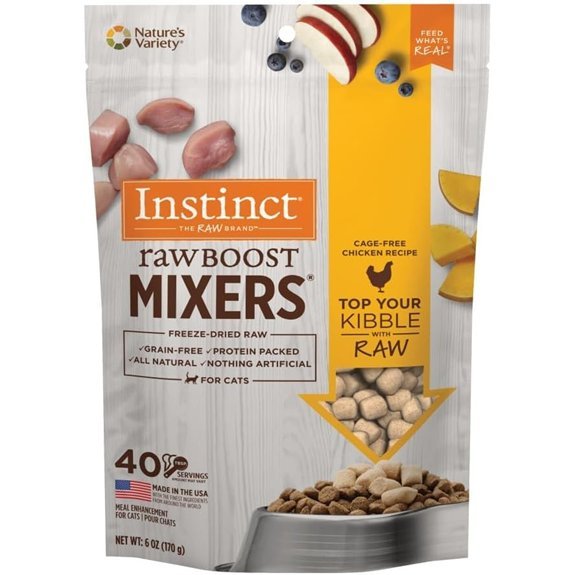Instinct Raw Boost Freeze Dried Cat Food Topper