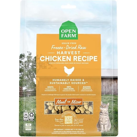 Open Farm Freeze Dried Raw Cat Food - Chicken