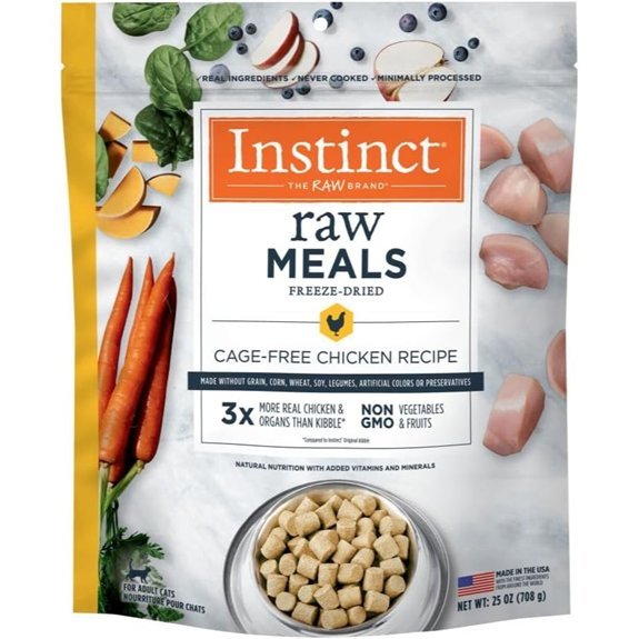 Instinct Raw Meals Freeze-Dried Chicken Cat Food 25 oz. Bag