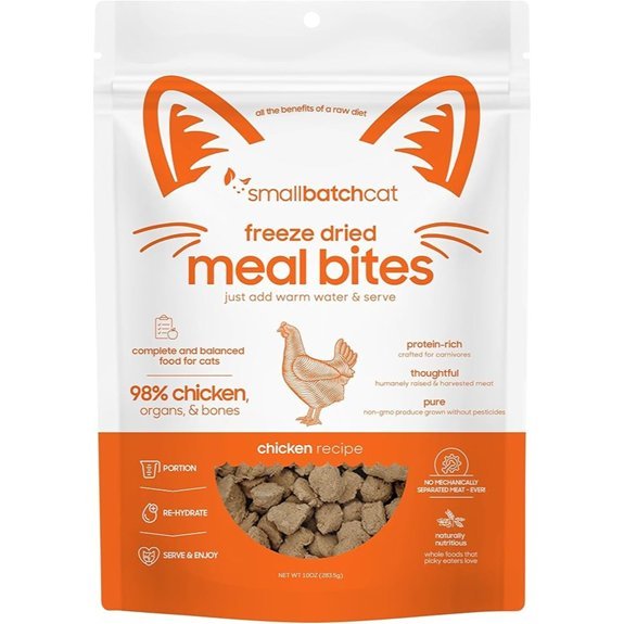 Freeze-Dried Raw Cat Food Chicken Recipe 10oz