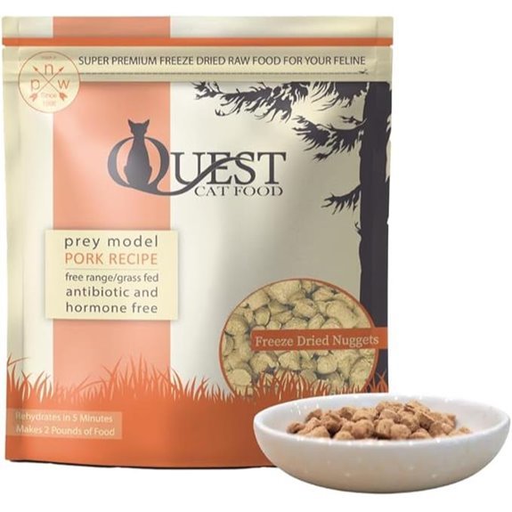 Quest Freeze-Dried Raw Cat Food - Pork Recipe