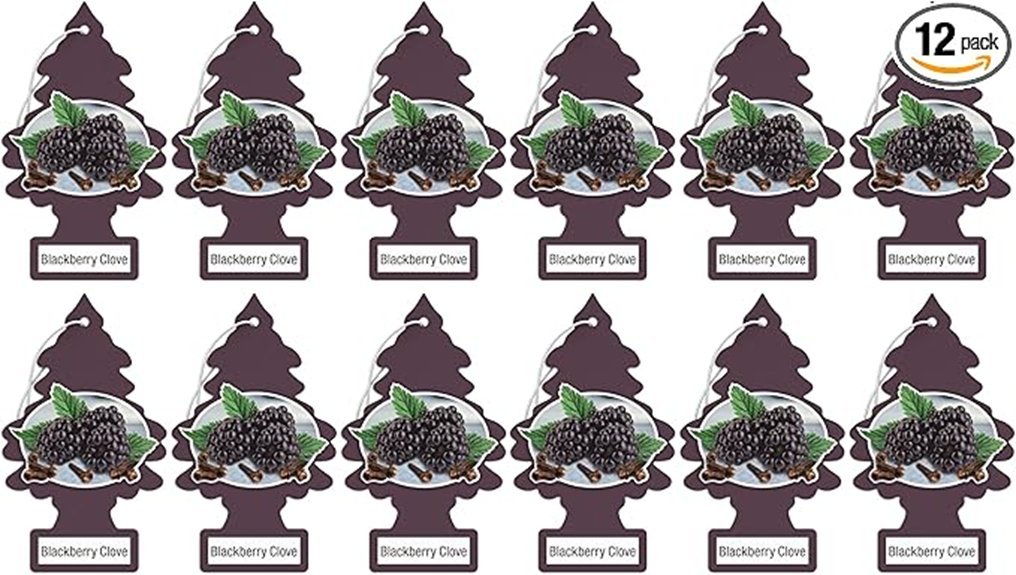 fresh blackberry clove scent