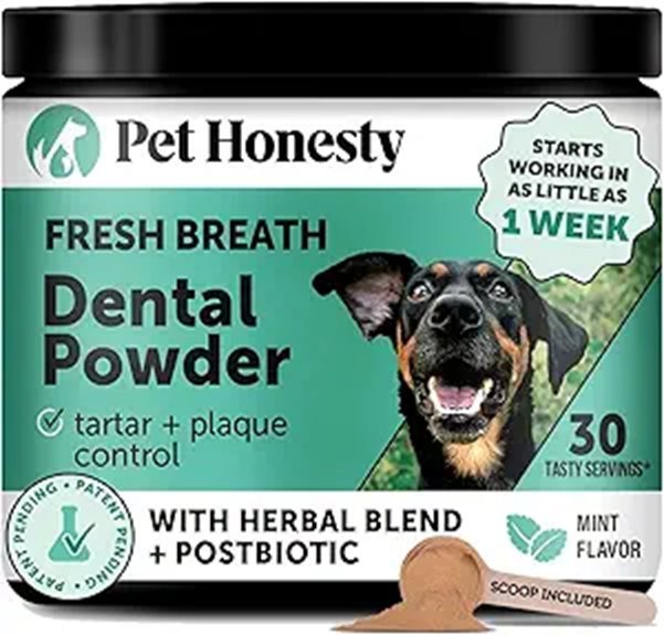 Dog Breath Freshener Dental Powder for Dogs