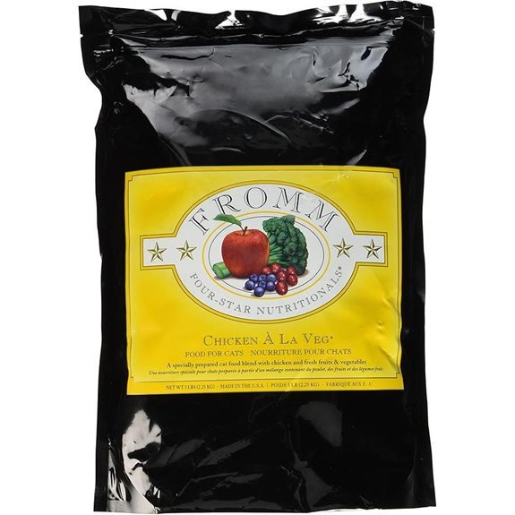 Fromm Four-Star Chicken a La Veg Dry Cat Food 5-Pound Bag