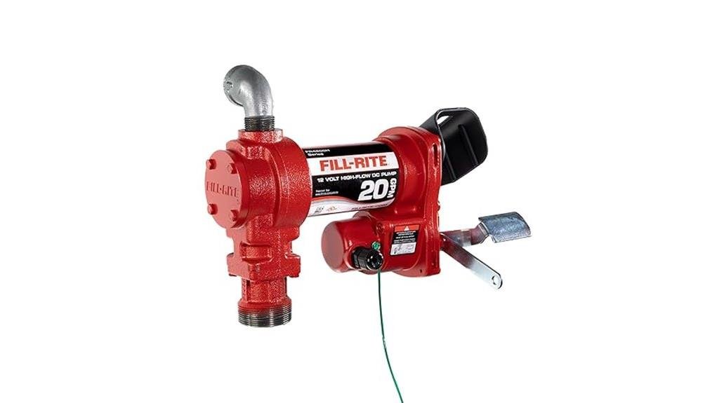 fuel transfer pump efficiency