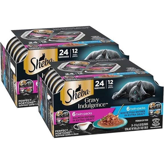 Sheba Gravy Indulgence Wet Cat Food Variety Pack