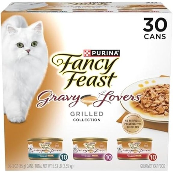 Purina Fancy Feast Gravy Lovers Cat Food Variety Pack