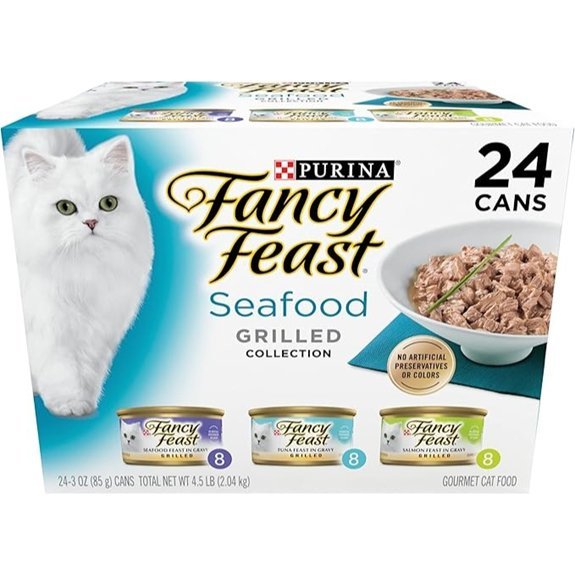 Purina Fancy Feast Grilled Cat Food Variety Pack