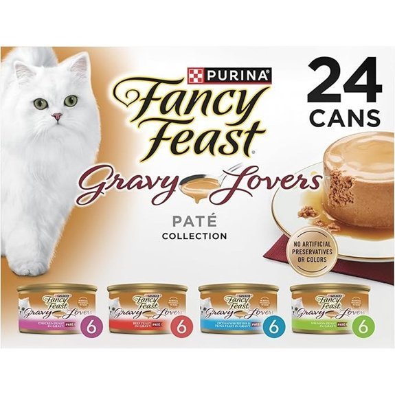 Purina Fancy Feast Gravy Lovers Cat Food Variety Pack