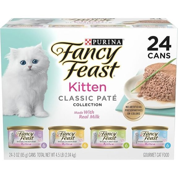 Purina Fancy Feast Wet Kitten Food Variety Pack