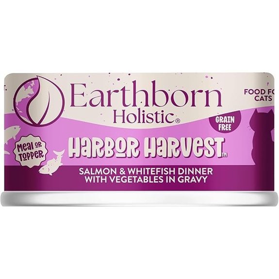 Earthborn Holistic Harbor Harvest Grain-Free Moist Cat Food 5.5 oz. Can