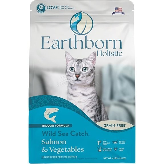 Earthborn Holistic Wild Sea Catch Grain-Free Dry Cat Food