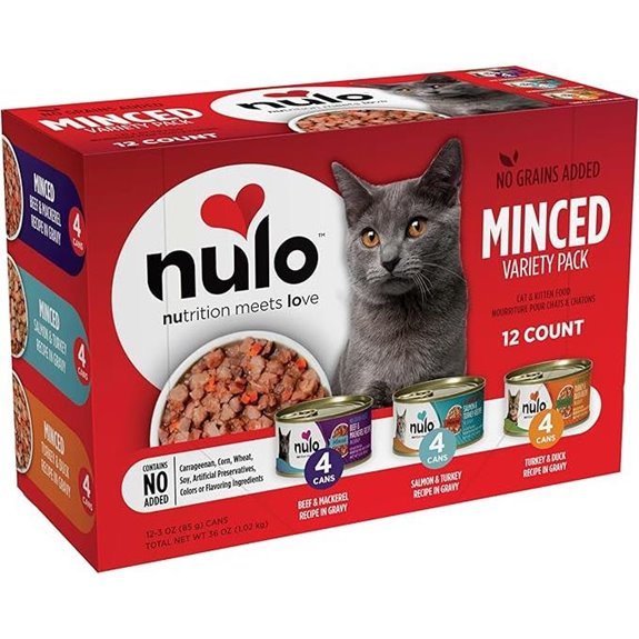 Nulo Grain-Free Minced Wet Cat Food (Pack of 12)