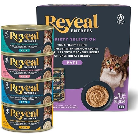Reveal Entrées Grain-Free Wet Cat Food Paté (20 cans)