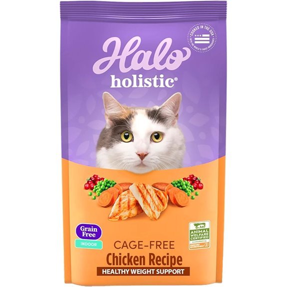 Halo Holistic Grain Free Chicken Cat Food 6 lb
