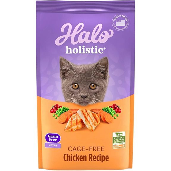 Halo Holistic Kitten Food Grain Free Chicken Recipe
