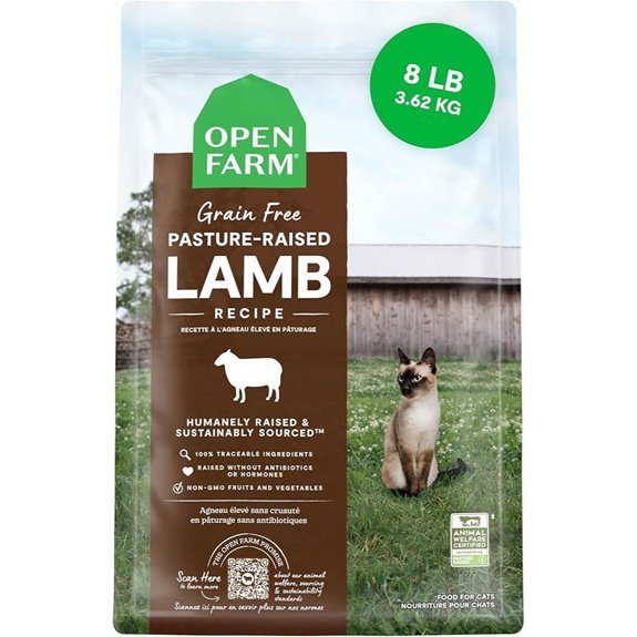 Open Farm Grain Free Dry Cat Food - Lamb Recipe