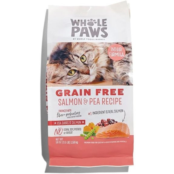 Whole Paws Grain-Free Dry Cat Food (Salmon & Pea)