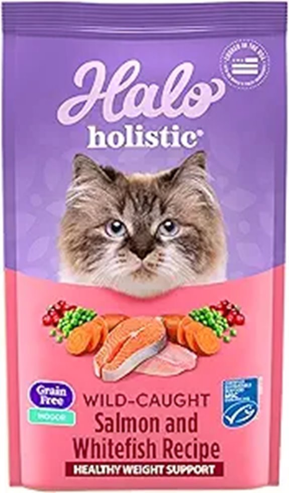 Halo Holistic Grain-Free Cat Food Salmon & Whitefish