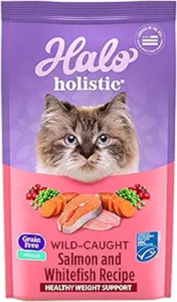 Halo Holistic Grain-Free Cat Food with Salmon & Whitefish