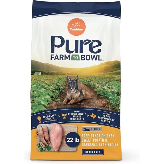 Canidae Pure Grain-Free Senior Dog Food (22lb)