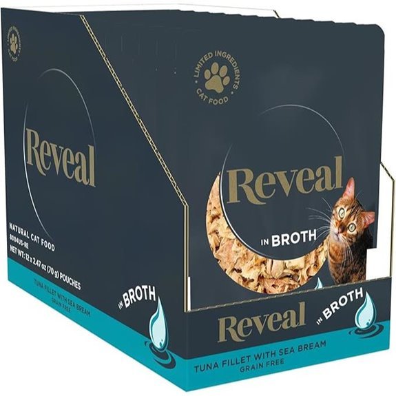 Reveal Natural Grain-Free Wet Cat Food Pouches
